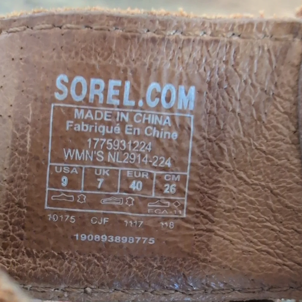 Sorel Joanie II Lace-Up Wedge Sandals 9                                     M430